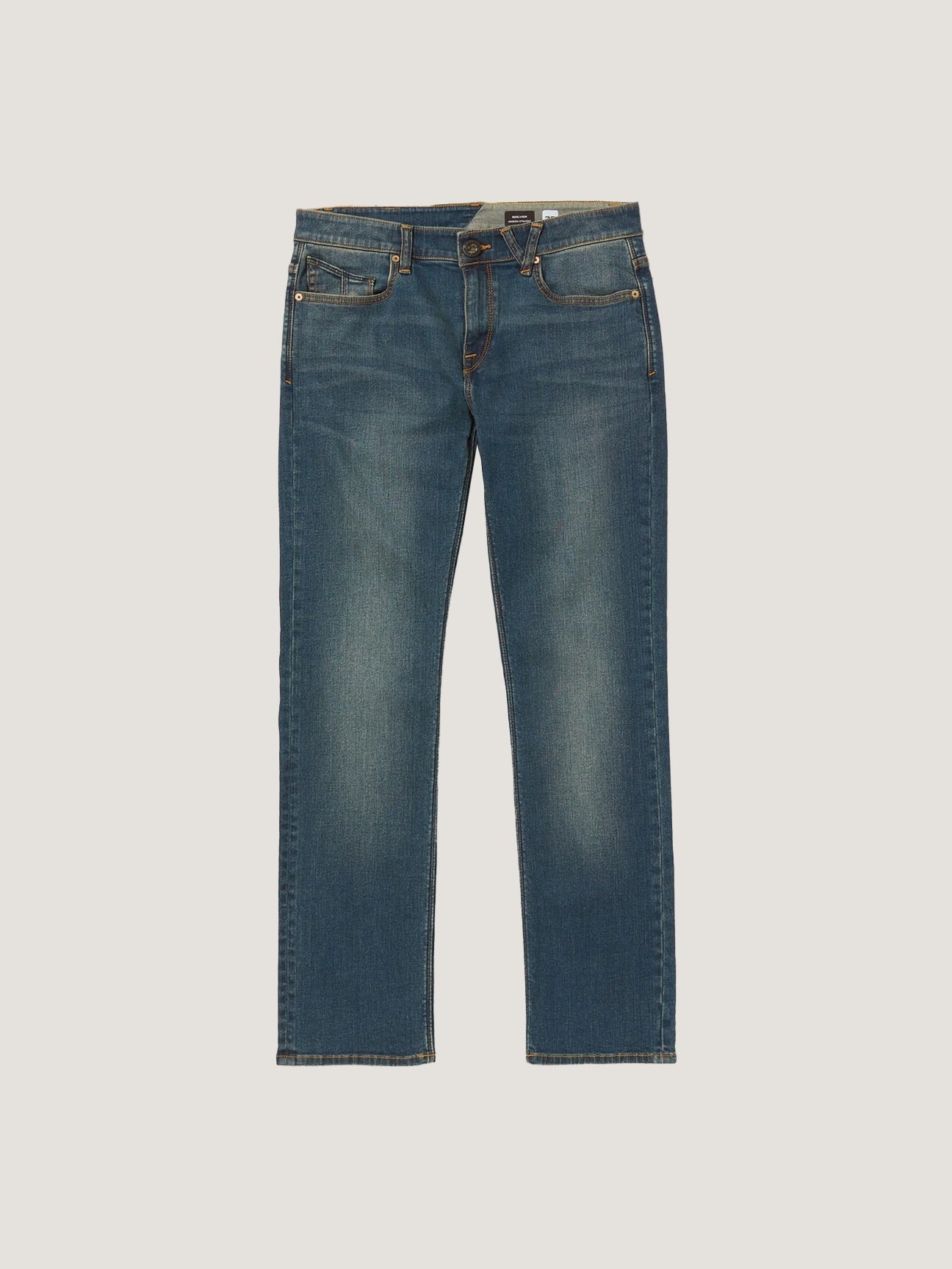 PANTALON JEAN VOLCOM HOMBRE SOLVER DENIM – Big Head Peru