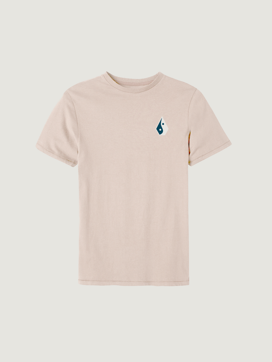 Maglietta Uomo Volcom Stone Blank BSC SST – Colore Verde Mare, Cotone Biologico, Ricamo A Contrasto